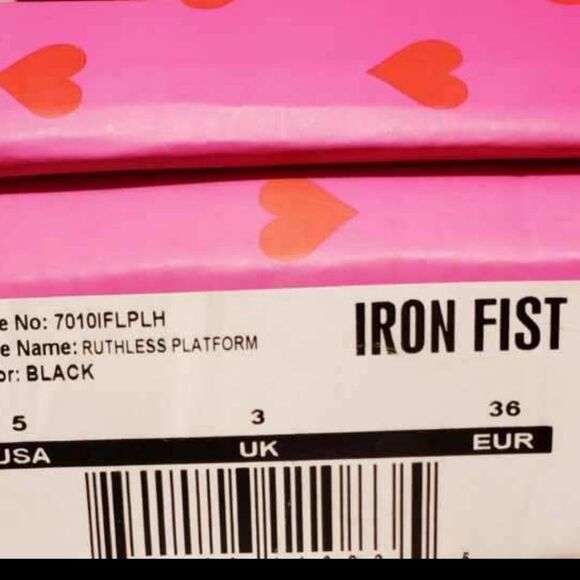 IRON FIST RUTHLESS PLATFORM NWT SIZE 5 - Picture 8 of 9